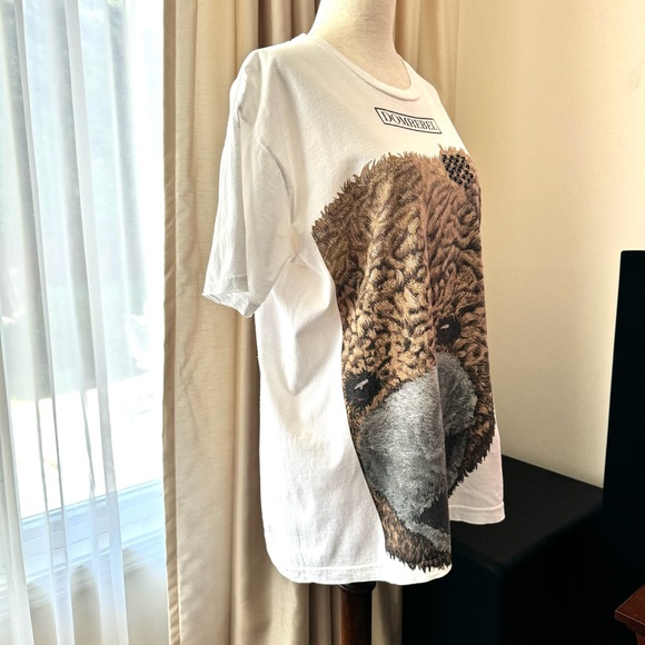 Domrebel Bear Graphic Print Shirt with Swarovski Crystals - Picture 4 of 12